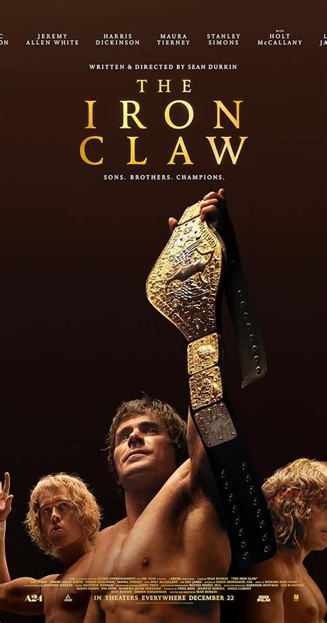 The Iron Claw Movie tickets and showtimes at a Regal Theatre near you. Search movie times, buy tickets, find movie trailers, and view upcoming movies.